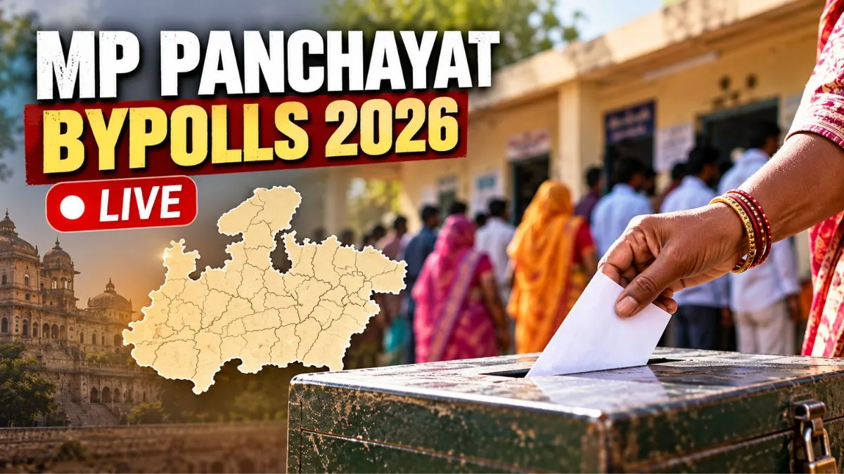 MP Panchayat Bypolls Result 2026 LIVE: Counting begins at 8 am for 94 seats