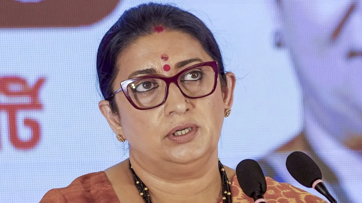 Smriti Irani thanks voters for BJP’s win in bypolls: ‘Democracy has given a befitting reply to mobocracy’